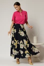Bluza DY Fashion fucsia cu cret la guler si decupaj la decolteu, 3, dyfashion.ro