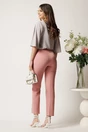 Bluza DY Fashion gri din voal vaporoasa cu aplicatie la decolteu, 2, dyfashion.ro