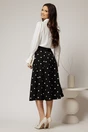 Camasa alba eleganta cu guler ascutit si mansete late, 2, dyfashion.ro
