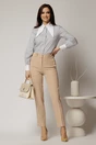Camasa din poplin cu imprimeu cu aspect floral si guler ascutit, 3, dyfashion.ro