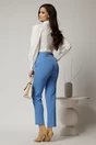 Camasa DY Fashion alba din poplin cu guler dublu si croi cambrat, 2, dyfashion.ro