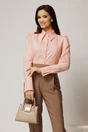 Camasa DY Fashion somon din poplin cu manseta cu butoniera, 1, dyfashion.ro