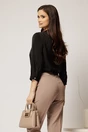 Camasa neagra cu funda la guler si inchidere cu nasturi, 2, dyfashion.ro