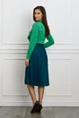 Camasa office verde cu jabou
