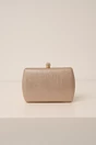 Clutch auriu cu fir lurex si inchidere metalica cu strasuri, 1, dyfashion.ro