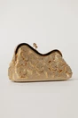 Clutch auriu decorat cu inimioare si cristale stralucitoare, 2, dyfashion.ro