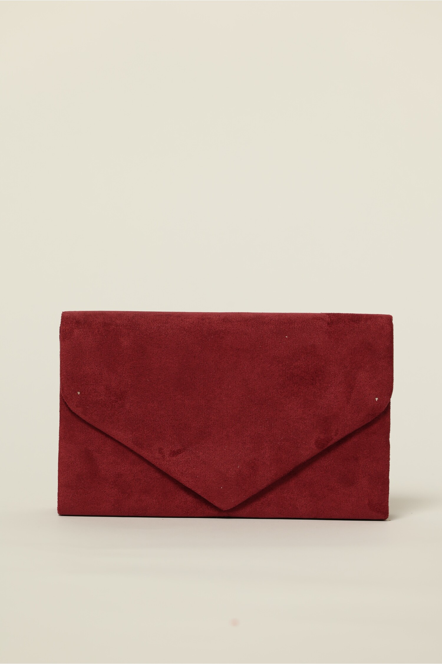 Clutch elegant bordo cu textura fina