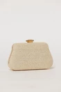 Clutch nude din material textil impletit, 2, dyfashion.ro