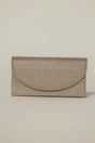 Clutch roze elegant cu clapeta curbata decorata cu strasuri, 2, dyfashion.ro