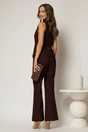 Compleu bordo cu vesta cambrata si pantaloni usor evazati, 2, dyfashion.ro