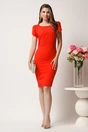 Compleu corai cu rochie midi conica si sacou cu broderie- LaDonna, 5, dyfashion.ro
