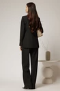 Compleu dama negru cu sacou si pantaloni, 2, dyfashion.ro