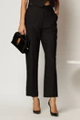 Compleu DY Fashion negru cu pantaloni si vesta cu nasturi asimetrici, 4, dyfashion.ro