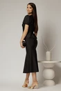 Compleu DY Fashion negru din sacou cu peplum si fusta in clini, 2, dyfashion.ro