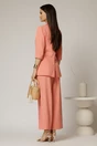 Compleu DY Fashion roz somon din sacou si pantalon, 2, dyfashion.ro