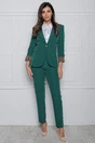 Compleu MBG verde cu pantaloni si sacou