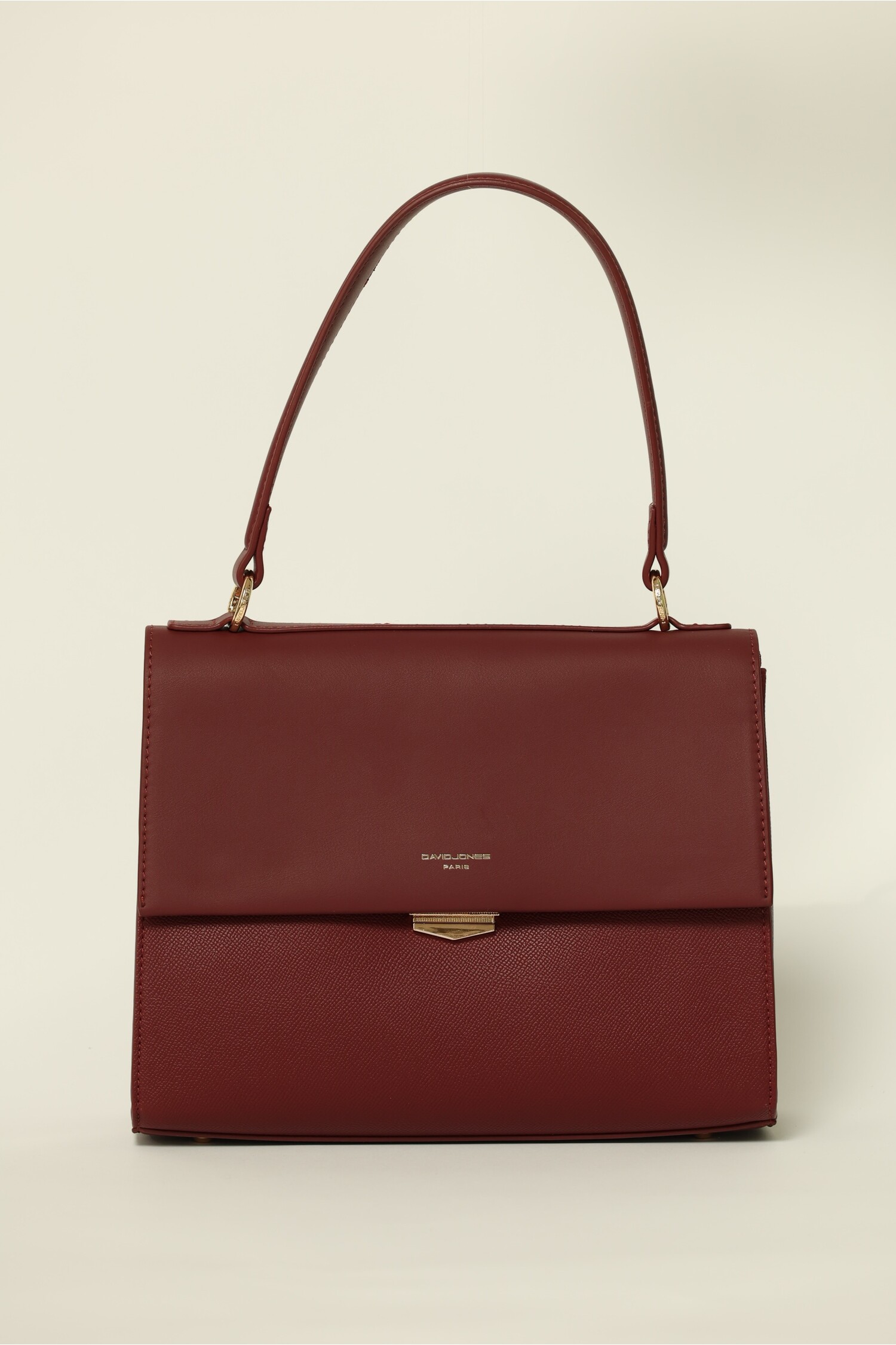 Geanta bordo model clasic cu inchidere metalica