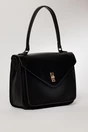 Geanta eleganta neagra cu design structurat, 2, dyfashion.ro