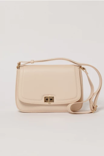 Geanta rose casual cu inchidere metalica