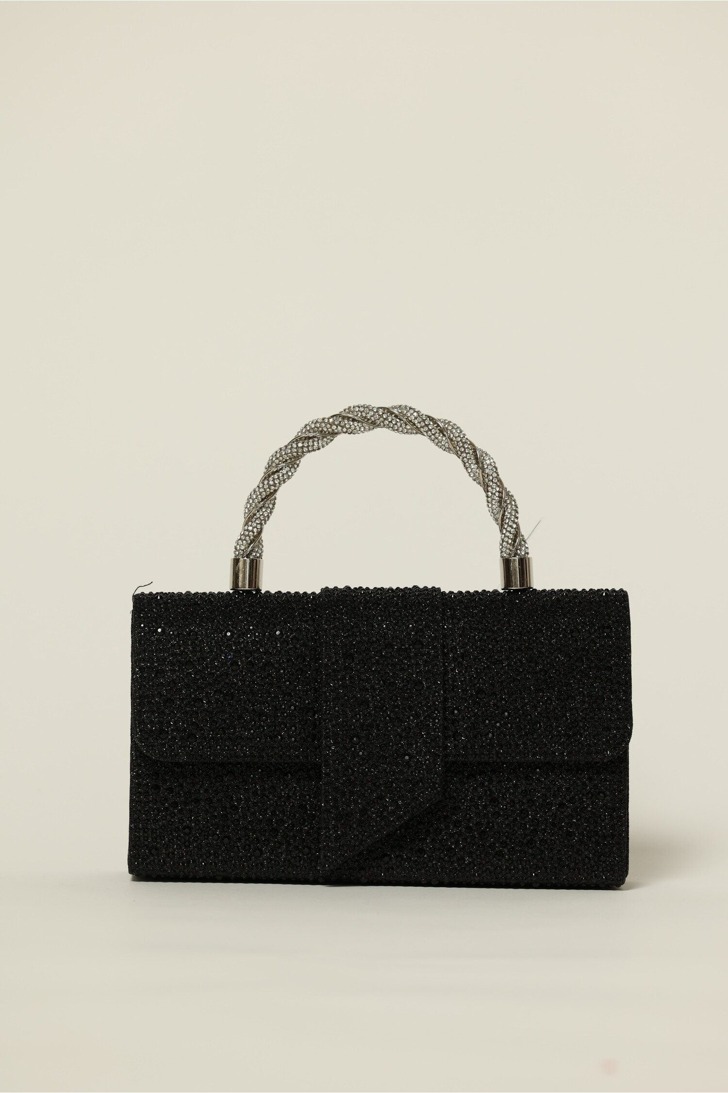 Gentuta neagra cu aplicatii si pietre stralucitoare