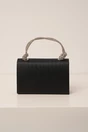 Gentuta neagra cu glitter cu maner rotund din strasuri, 2, dyfashion.ro