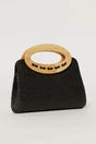 Gentuta neagra design modern si versatil, 2, dyfashion.ro