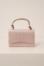 Gentuta sampanie cu glitter cu maner rotund din strasuri, 1, dyfashion.ro