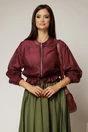 Jacheta bordo subtire tip bomber, 1, dyfashion.ro