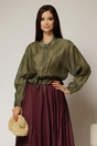 Jacheta kaki subtire tip bomber, 1, dyfashion.ro