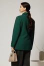 Palton dama scurt verde din lana, 2, dyfashion.ro