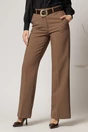 Pantaloni dama maro office cu buzunare, 1, dyfashion.ro