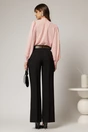 Pantaloni dama negri office cu buzunare, 2, dyfashion.ro