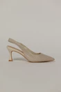 Pantofi bej din piele ecologica cu design impletit, 2, dyfashion.ro