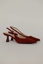 Pantofi bordo eleganti din piele intoarsa ecologica, 1, dyfashion.ro