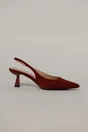 Pantofi bordo eleganti din piele intoarsa ecologica, 2, dyfashion.ro