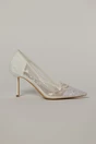 Pantofi eleganti albi imbracati in dantela, 2, dyfashion.ro
