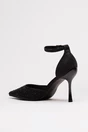 Pantofi eleganti negri cu pietre si perle decorative, 3, dyfashion.ro