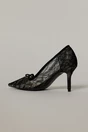 Pantofi eleganti negri imbracati in dantela, 3, dyfashion.ro