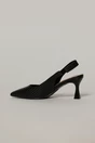 Pantofi negri din piele ecologica cu design impletit, 3, dyfashion.ro