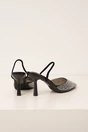 Pantofi negri usor transparenti accesorizati cu strasuri pe varf, 2, dyfashion.ro