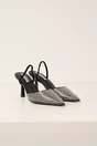 Pantofi negri usor transparenti accesorizati cu strasuri pe varf, 1, dyfashion.ro