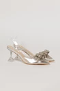 Pantofi transparenti cu funda argintie stralucitoare, 1, dyfashion.ro