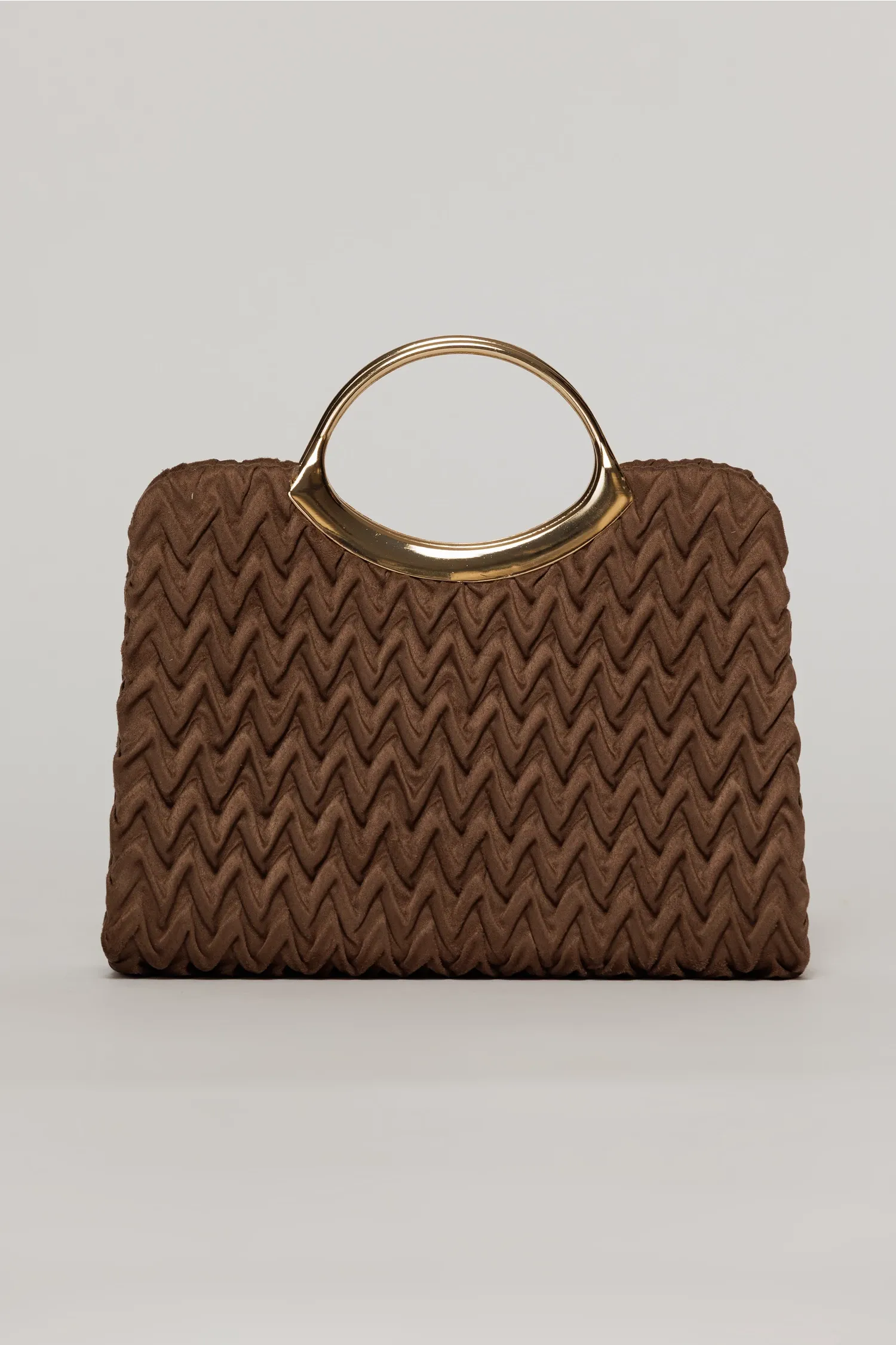Clutch elegant maro din piele ecologica intoarsa cu design modern 1