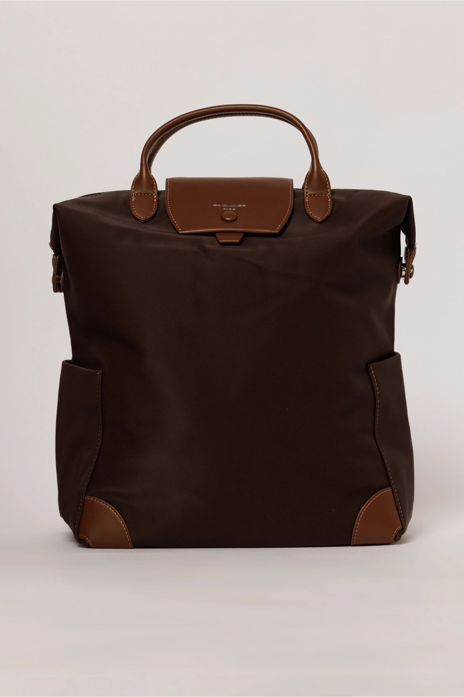 Geanta maxi maro tip rucsac cu buzunare laterale