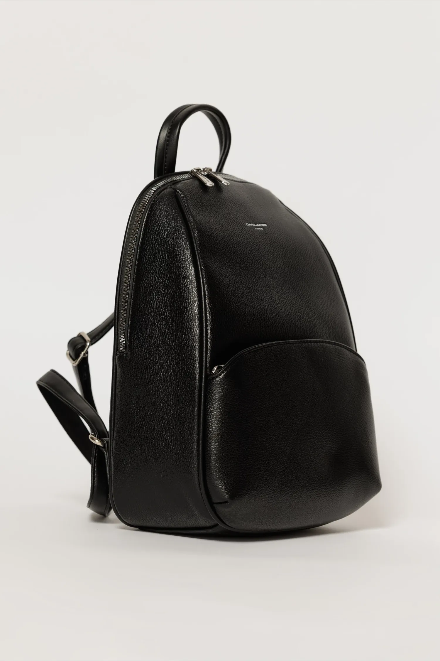 Rucsac negru incapator cu design structurat 2