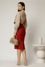 Camasa bej cu nasturi pe o parte, 2, dyfashion.ro