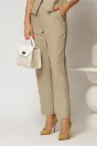 Compleu DY Fashion bej format din sacou cu nasturi si pantaloni, 4, dyfashion.ro
