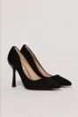 Pantofi eleganti negrii din piele intoarsa ecologica, 1, dyfashion.ro
