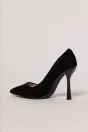 Pantofi eleganti negrii din piele intoarsa ecologica, 3, dyfashion.ro