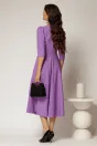 Rochie DY Fashion lila clos cu lantisor si esarfa, 2, dyfashion.ro